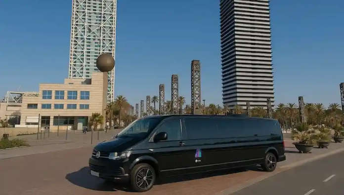 Limusina Volkswagen Transporter de Limusinas Gaudí Alquiler limusina