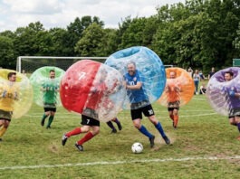 Bubble Football en Barcelona
