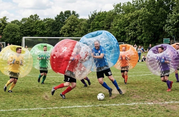 Bubble Football en Barcelona